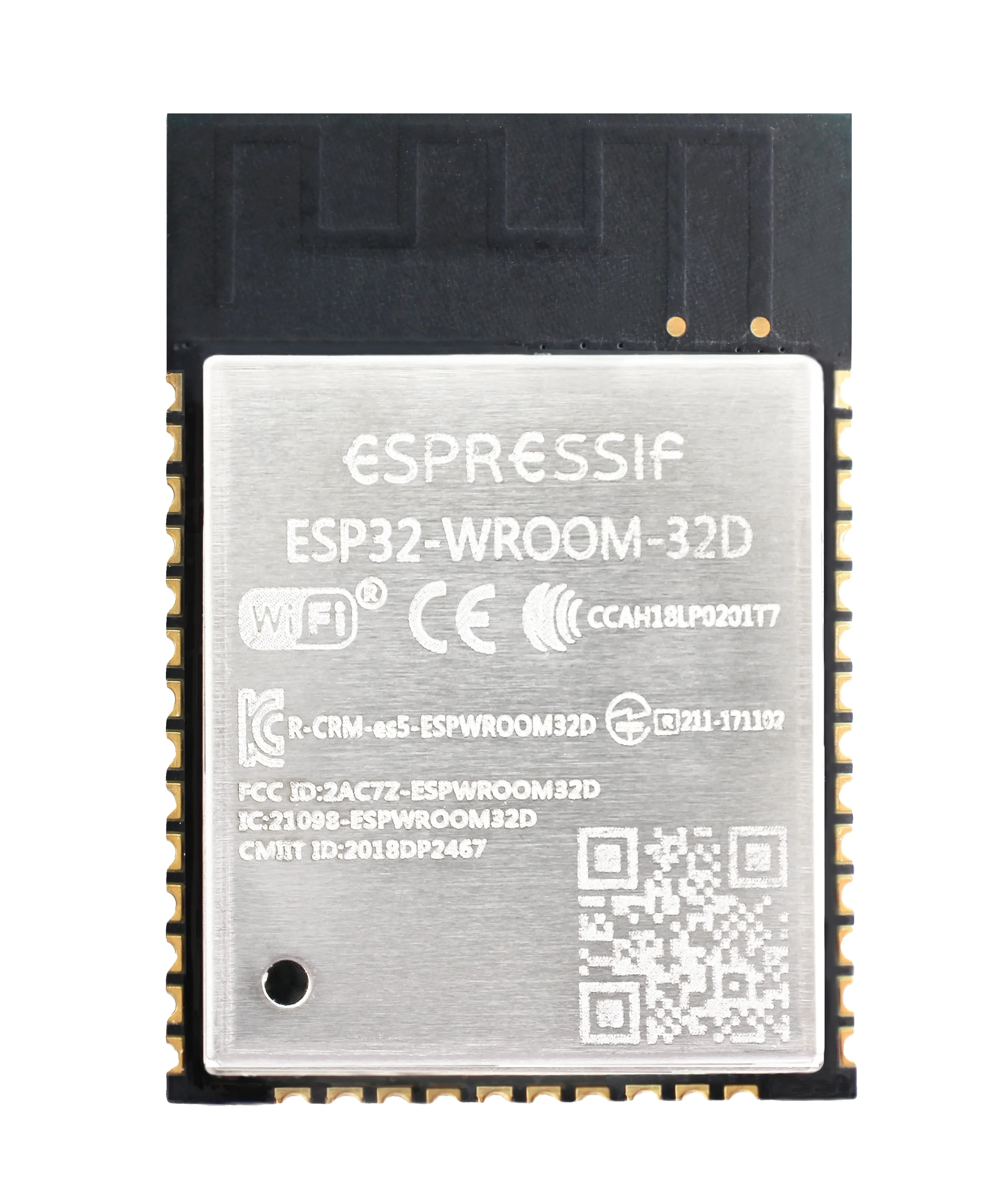 

Original espressif esp32 wifi and ble module esp 32 chip Dual Core 8MB SPI flash ESP32-WROOM-32D esp32 wroom for iot device