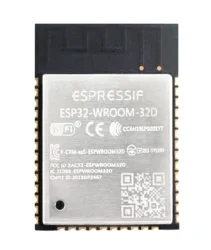 Original espressif esp32 wifi and ble module esp 32 chip Dual Core 8MB SPI flash ESP32-WROOM-32D esp32 wroom for iot device