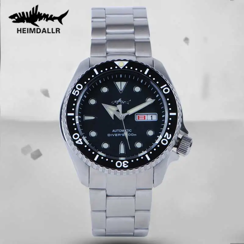 

HEIMDALLR Mens Sports Watches,Luxury Men Diver Watch Automatic Mechanical 20bar Waterproof Luminous NH36 Sapphire crystal Watch