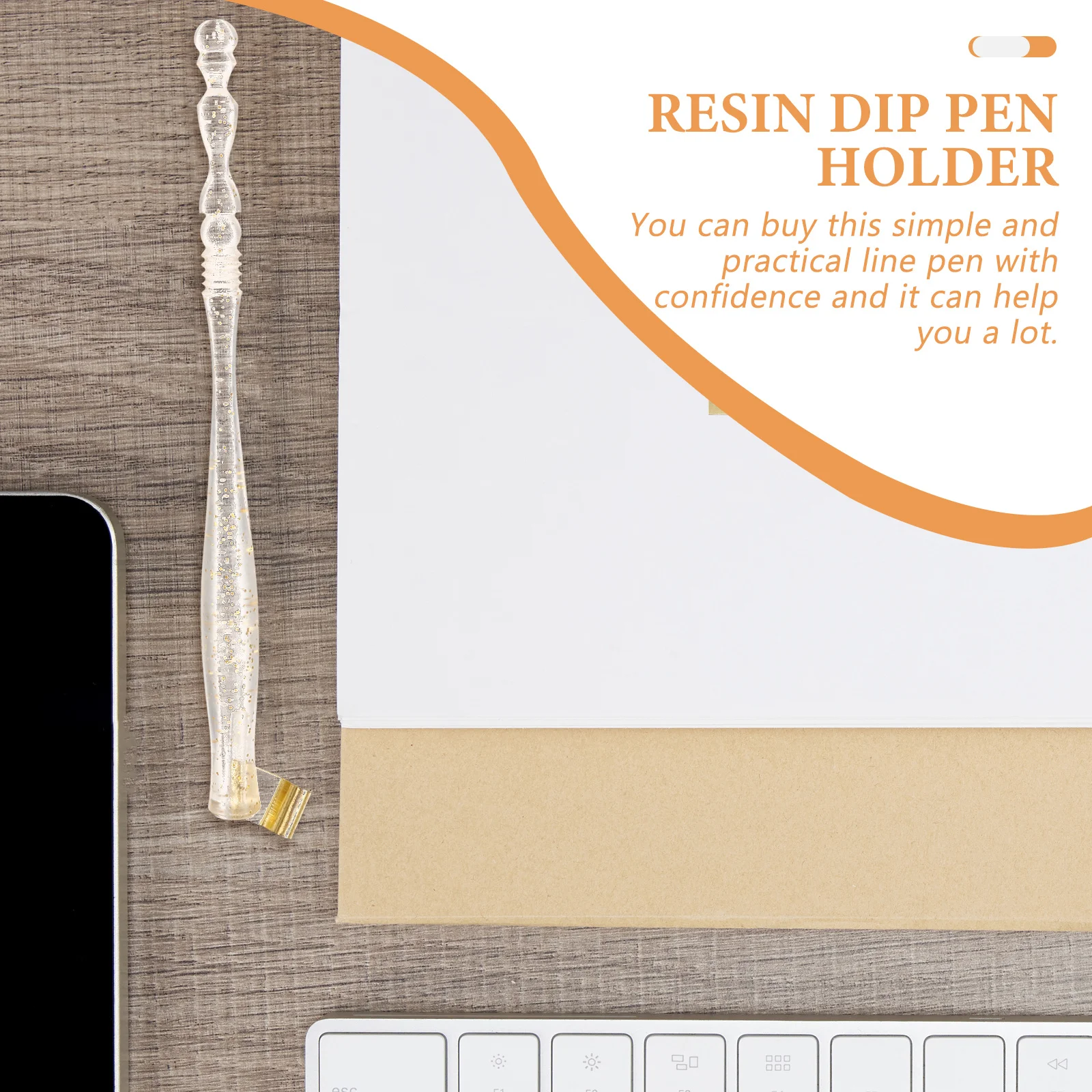 

Dip Pen Nib Holder Resin Material Professional Calligraphy Pen Point Holder Comfortable Lightweight for Artists Students Drawing