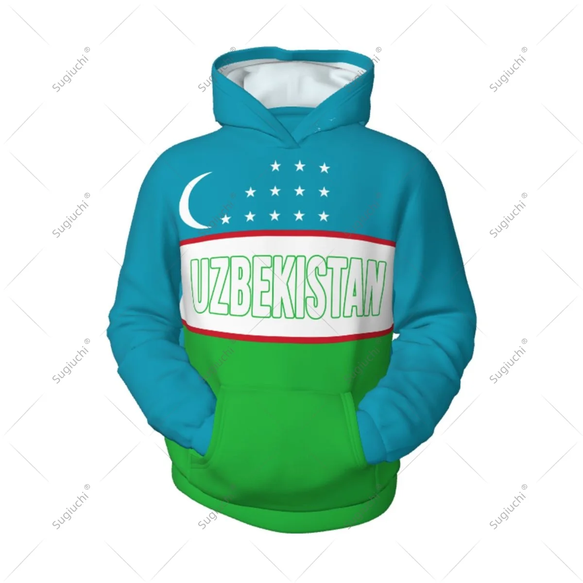 

Unisex 3D Youth Hoodie Uzbekistan Flag Kids Boys Girls Sweatshirt Pullover Hoodies Polyester