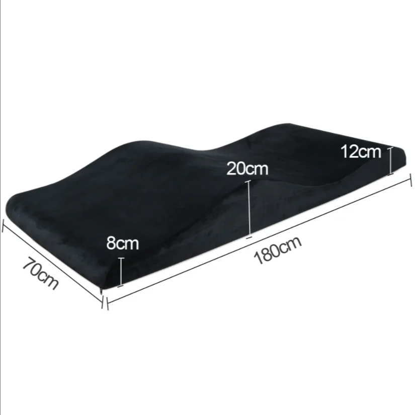 eyelash bed mattress wave memory foam lash bed beauty salon anatomica Mattress eyelash foam spa beauty bed curved topper