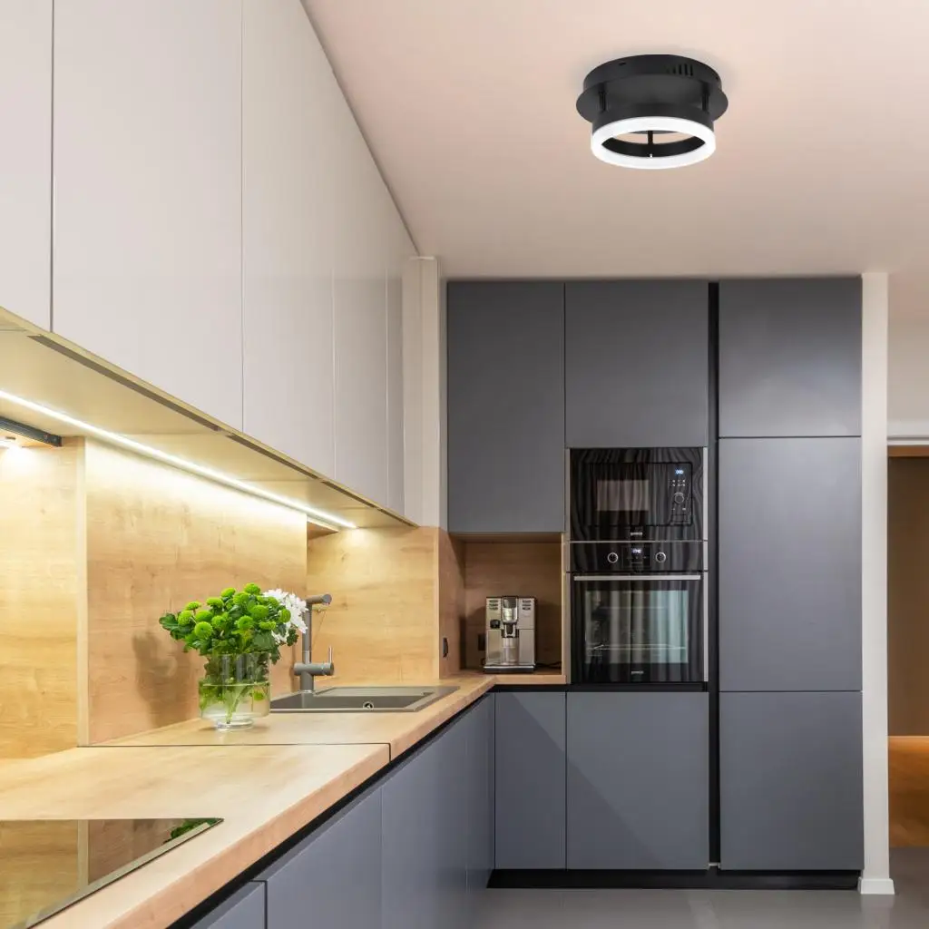 Lustre led en forme d'éventail