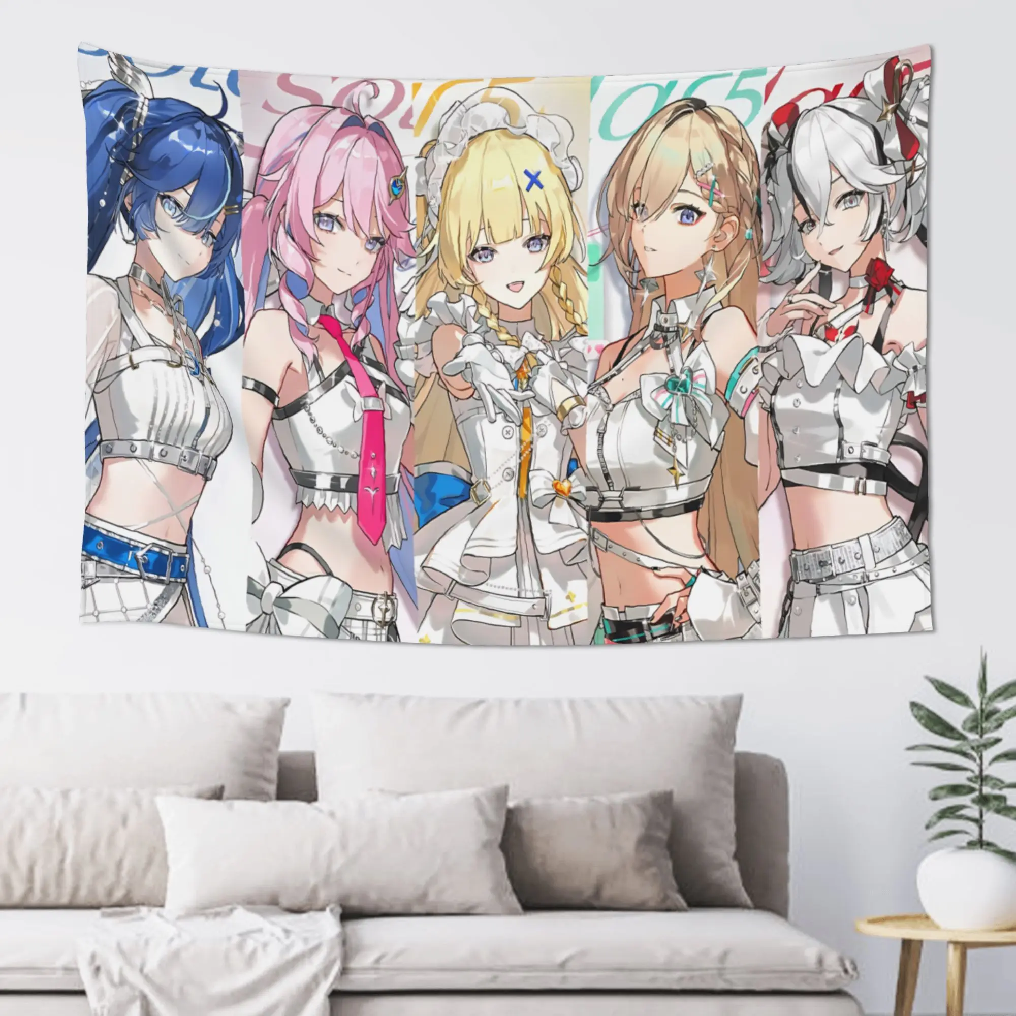 Cartoon Anime Theme Tapestry Room decoration  Home Decoration Tapestry Decor Accessories Cute Room Decor