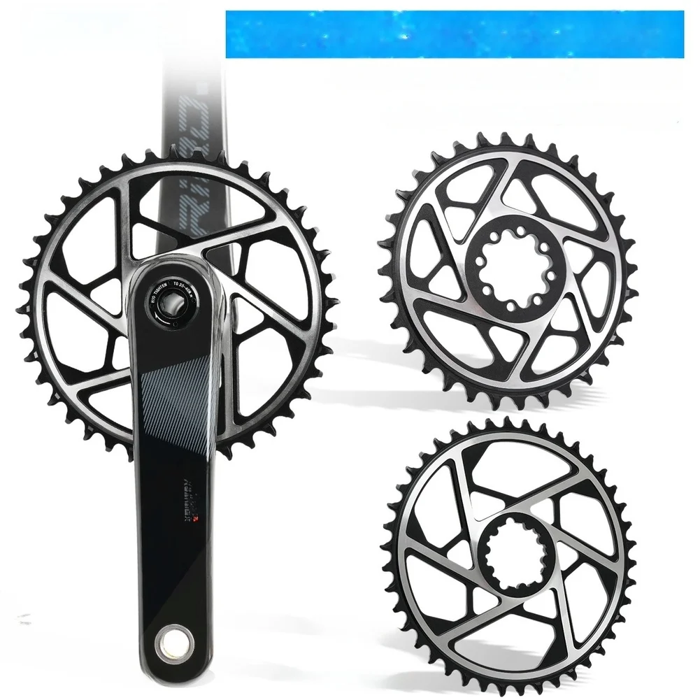

1pc MTB Mountain Bike Chainring 30T 32T 34T 36T 38T 40T 42T CNC Aluminum Alloy Narrow Wide Toot Chainring Narrow Wide Chainwheel