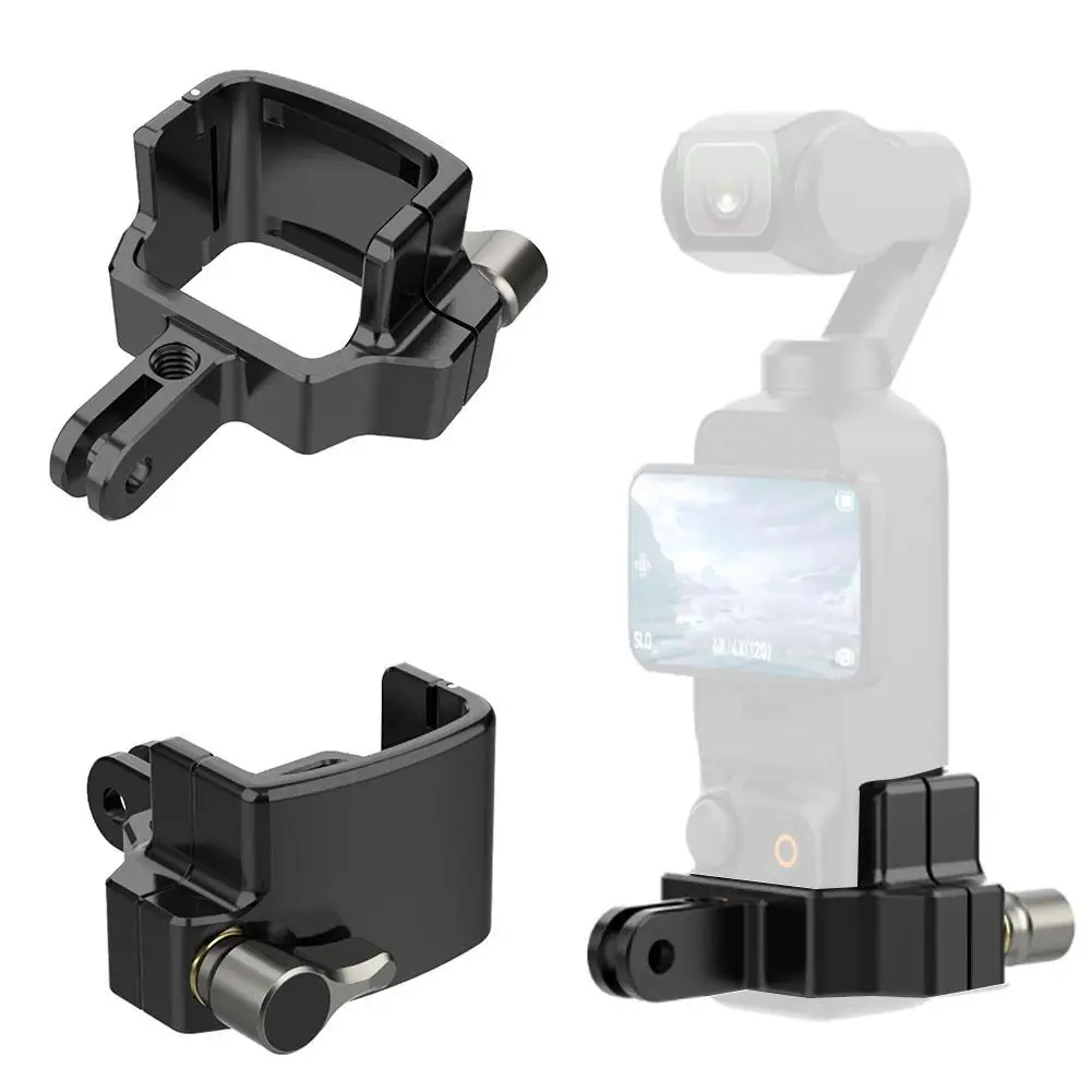 Mount Fixing Base for dji Osmo Pocket3 Metal Adapter Extend Borders Mount Bracket Adapter Camera Accessories V7D2