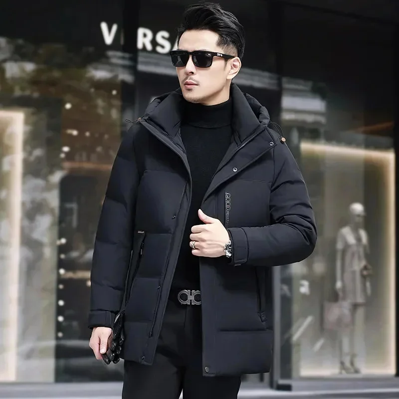 Short Down Jacket Hooded Padded Lightweight Jackets Designer Clothes Men Casual Man Sack Male Cold Coat for Winter