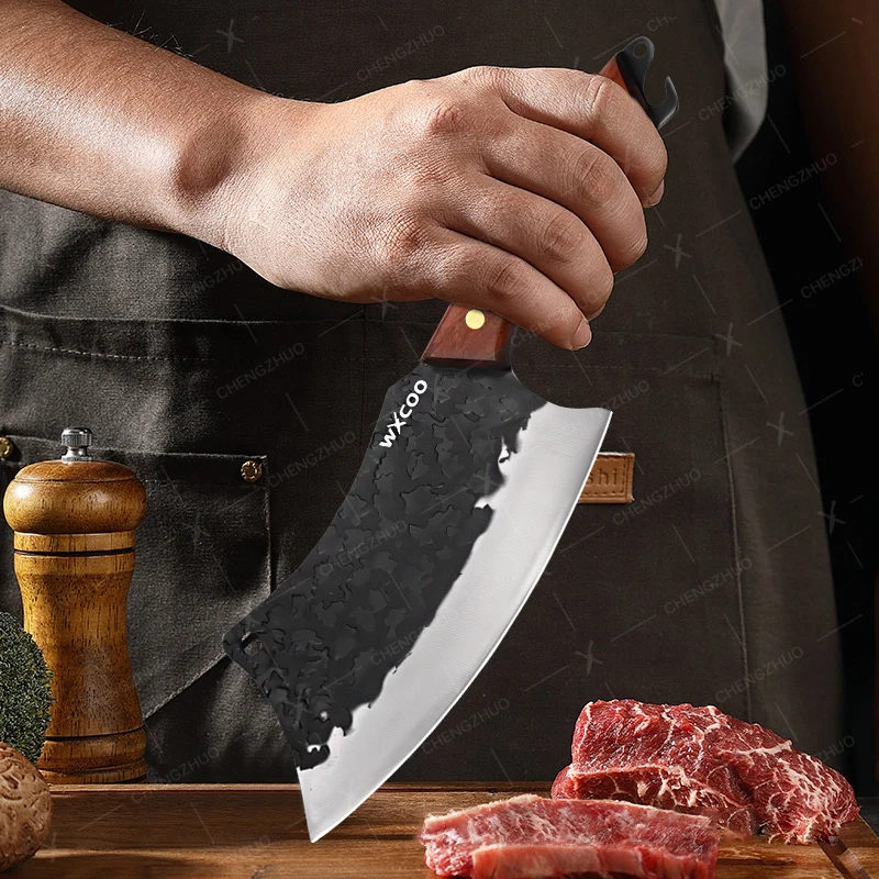 

Professional Kitchen Knife Fish Meat Cleaver Boning Knife Household Chopping Hand Forged Chef's Knife for Cooking Accessories