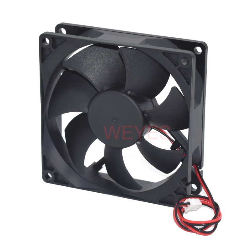 Ventilateur de refroidissement de serveur à 2 fils, pour DC 12V 0.25A 92x92x25mm