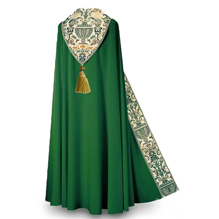 أداء المسرح الأصلي دكتور مع قلادة شرابة تنورة كاملة طويلة Sve مستديرة نيلين للنساء موسم الصيف #3