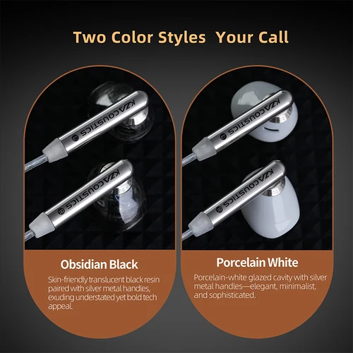 Imagen 2 del producto KZ Duet Quad Core controladores dinámicos duales auriculares Hi-Fi auriculares intrauditivos con cable para música juegos auriculares estéreo de sonido de alta fidelidad