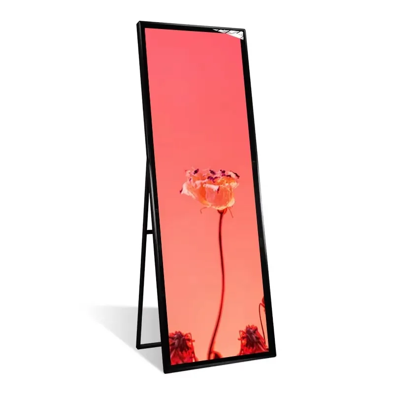 Free Standing Digital Signage Lcd Advertising Monitor Android Portable Media Player and Shelf Edge Lcd Display