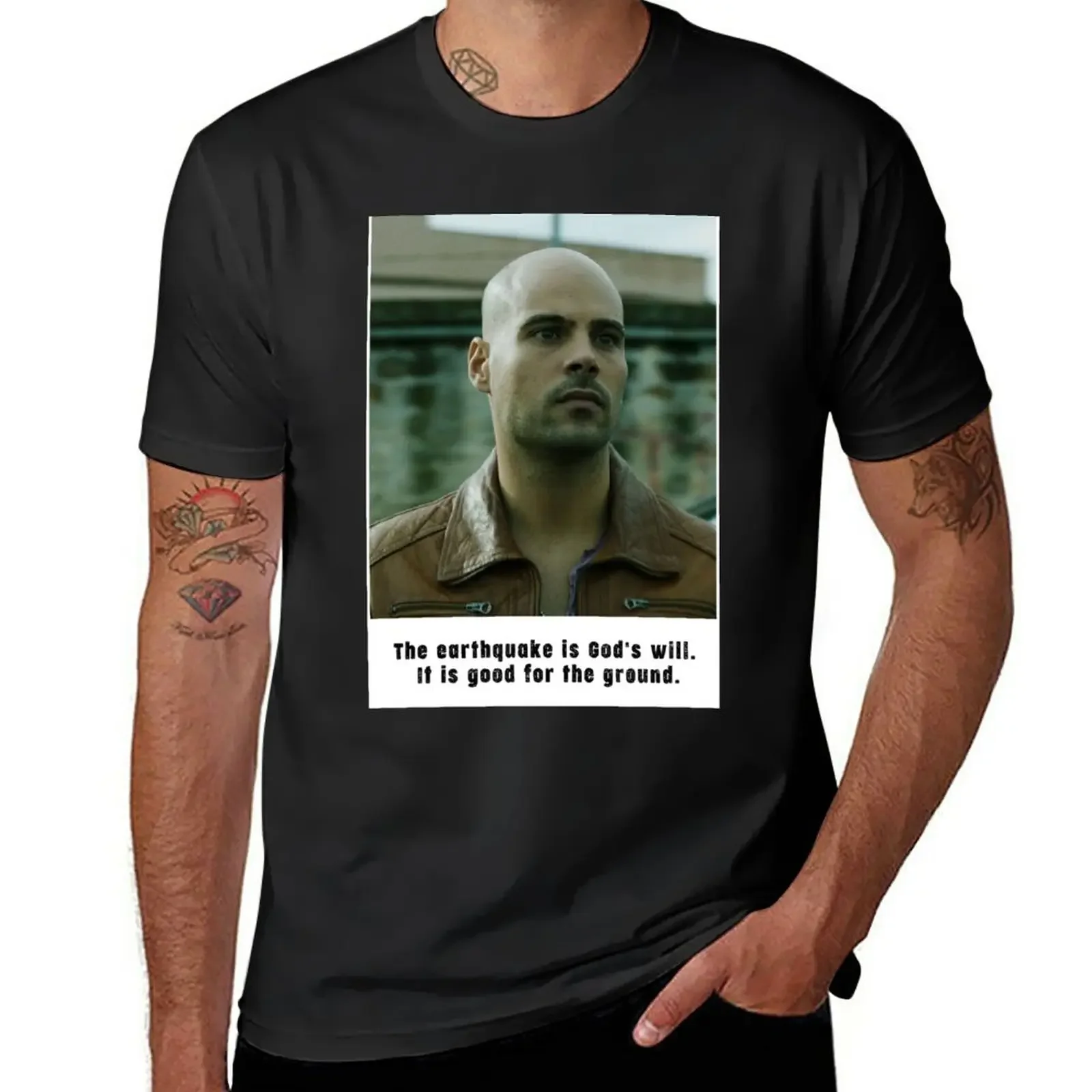 Ciro the immortal - Quote from gomorra T-Shirt oversizeds customizeds Aesthetic clothing Men's cotton t-shirt