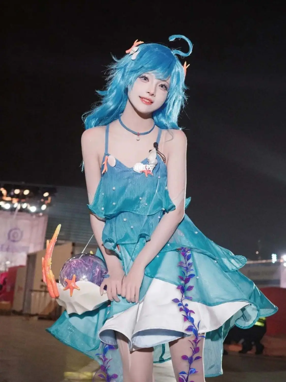 Disfraz de Anime del juego de Honor de los reyes para mujer, conjunto de peluca y vestido Sexy de Dolia, juego de rol para Halloween