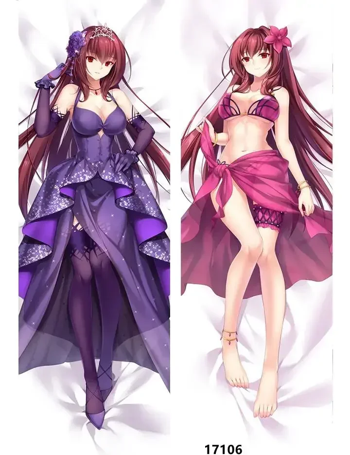 60x180cm Anime FATE Series Dakimakura Hugging Body Pillow Case Custom DIY Cushion Pillow Cover Otaku Cosplay Costume Cover