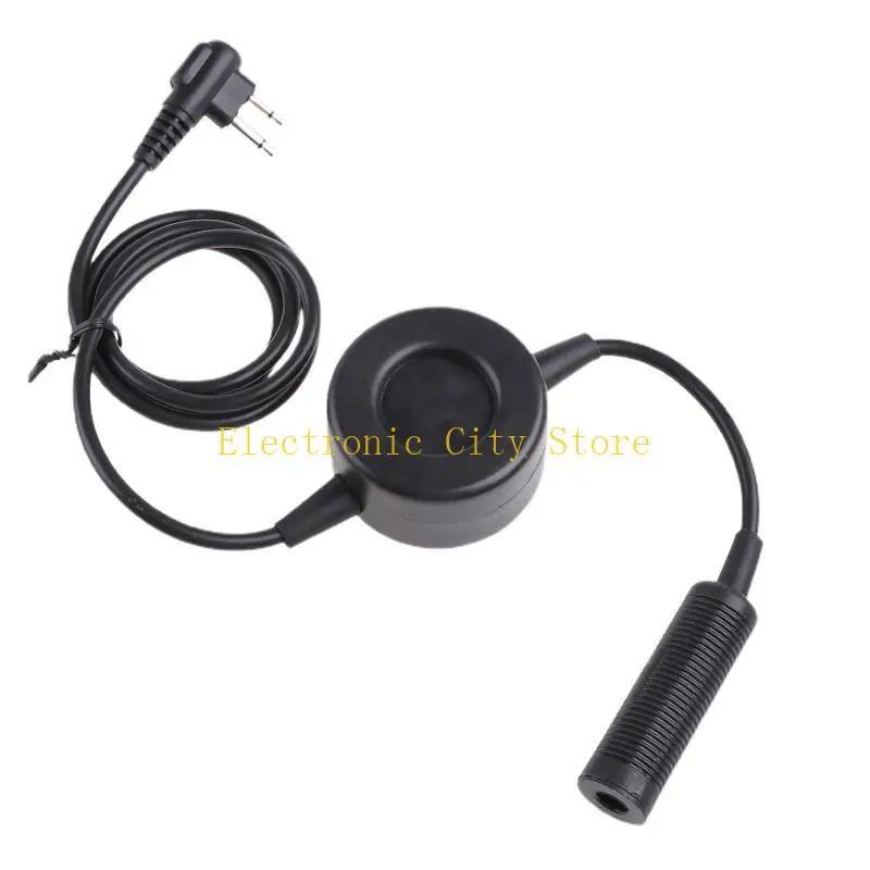 

Z-Tactical Headphones PTT for 2-Way Version, for Kenwood Version Push to Talk for Midland Radio Durable Flexibl HU8D