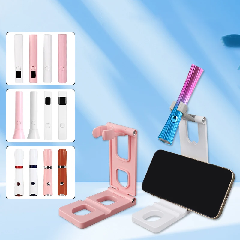 مسمار الفن ضوء مصباح حامل مسمار آلة مجفف العلاج بالضوء كتيفة المصباح للتدوير وقابلة للطي مسمار الفن الأشعة فوق البنفسجية ضوء مصباح حامل #2