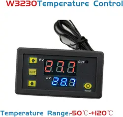 W3230 AC 110V 220V 20A LED Digital Temperature Controller Thermostat Thermometer Temperature Control Switch Sensor Meter