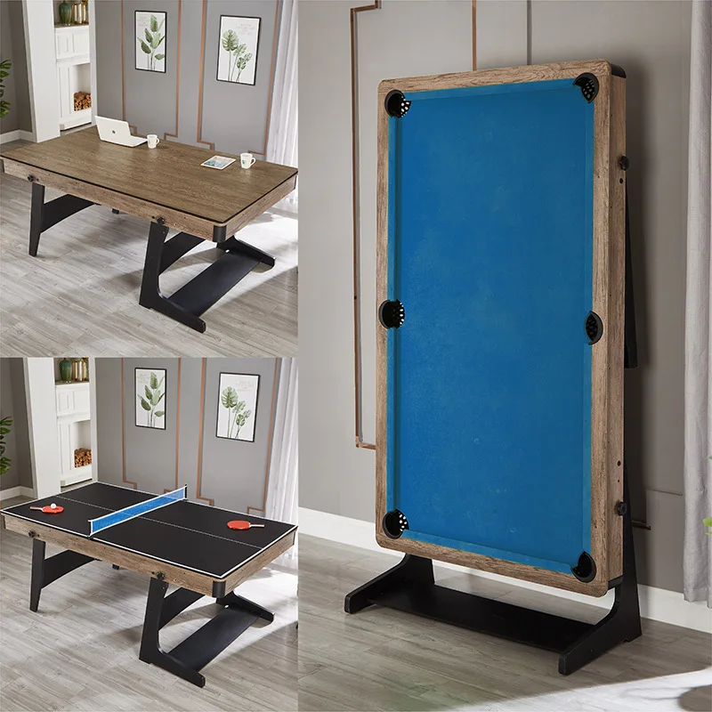 Modern 4/5/6ft 3-in-1 Foldable Multi-Function Pool Table for Kids & Adults