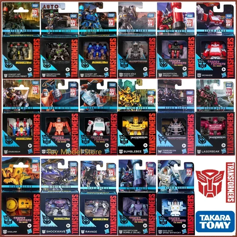 

В наличии Takara Tomy Transformers SS Studio Series Core Class Bumblebee Frenzy Arcee Коллекционные фигурки подвижные популярные подарки