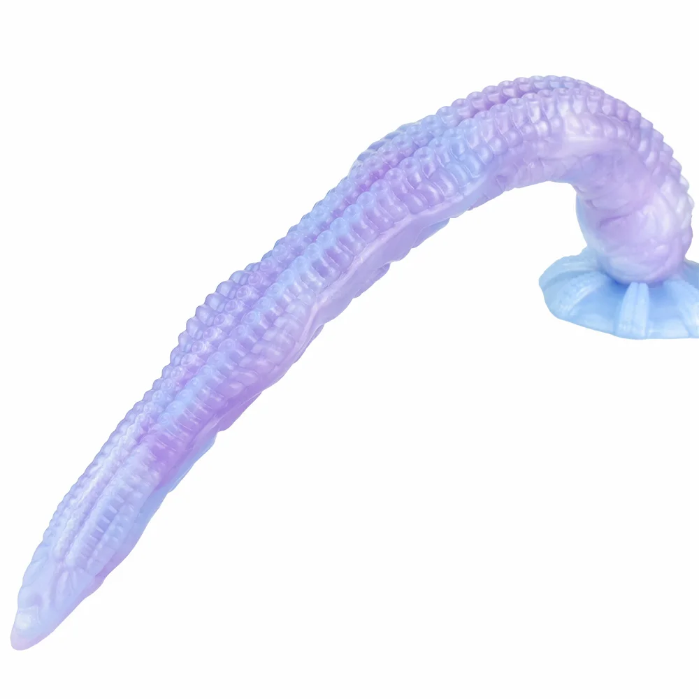 NUUN Fantasy Silicone 21.65 inch Tentacle Dildo Anal Butt Plug Lesbian Gay Long Octopus/Granule Fake Penis Masturbator Sex Toys