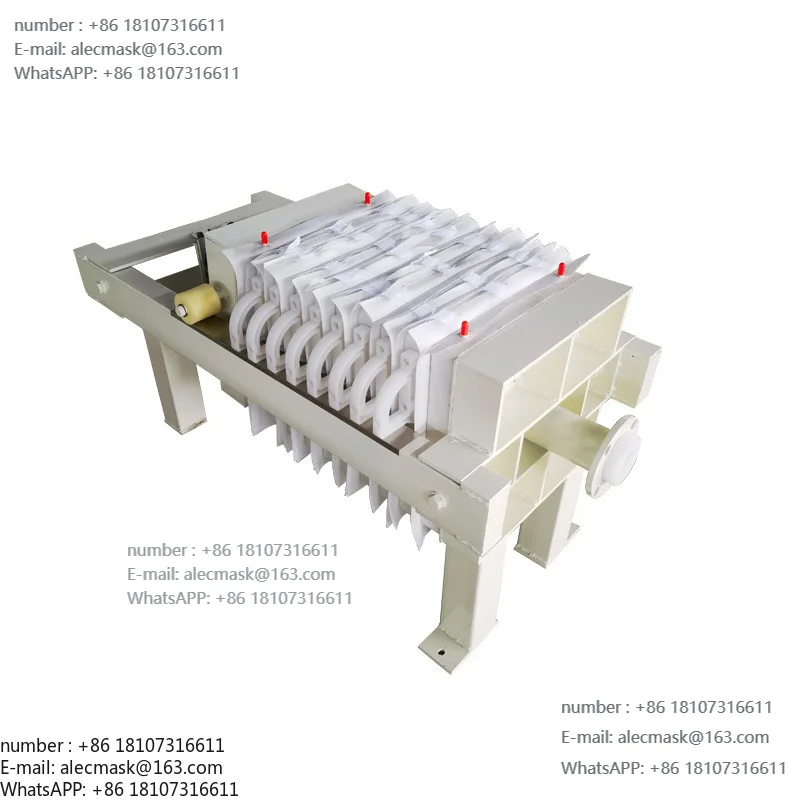 

Plate and frame filter press Mud treatment dewatering pressing automatic hydraulic diaphragm filter Small experimental