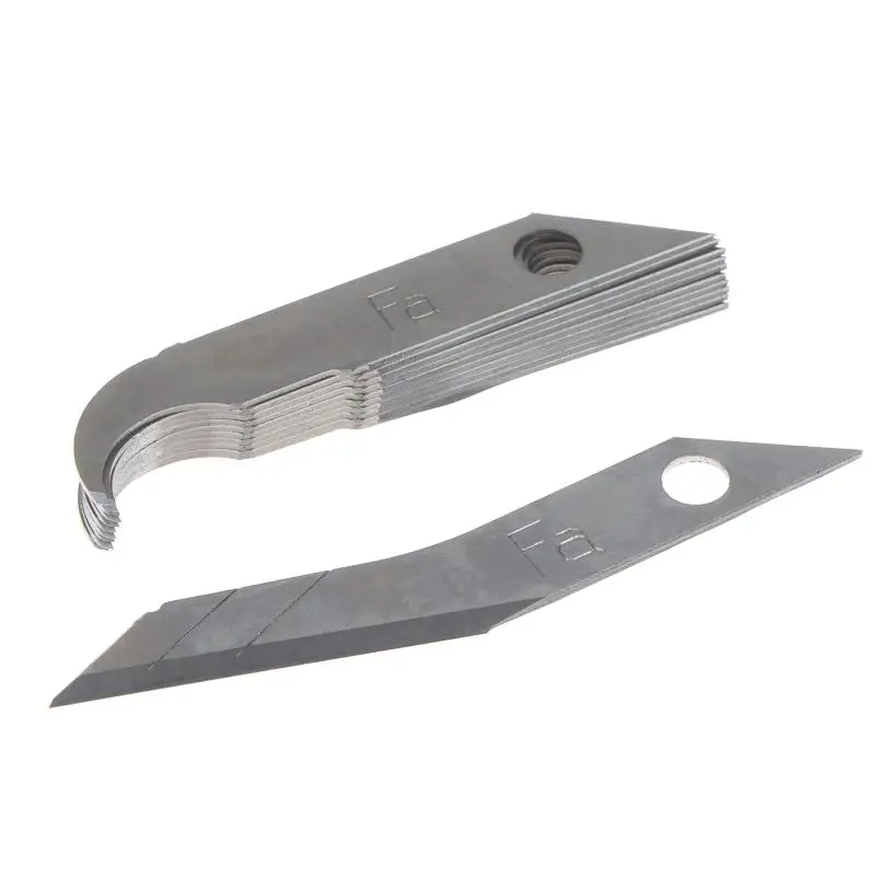 【BA】1Box Acrylic Hook Knife Blade Craft Knife Olecranon Blade Head Cutting Tool For Channel Letter Making