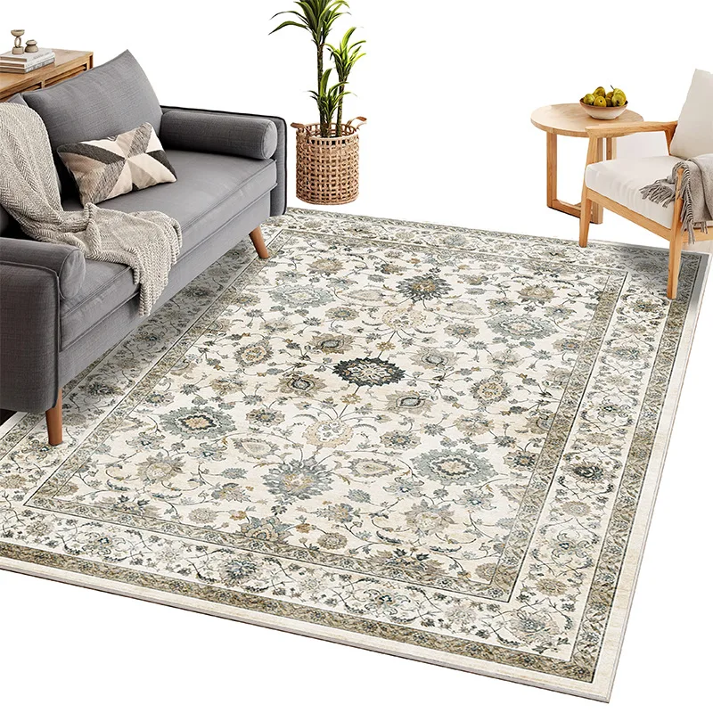 

Room Bedroom Living Plush Geometric Soft Lightweight Shaggy Modern Carpet Rug Eco-Friendly Nordic Washable Anti-Slip Non-Slip