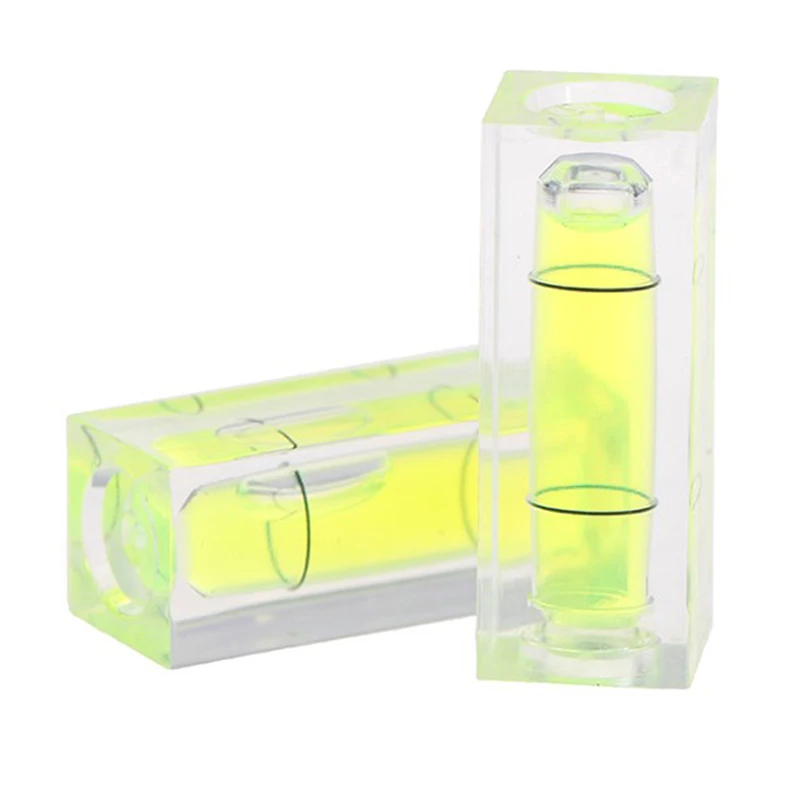 Hot Sale New Household Mini Square High Precision Green Round Bullseye Range Bubble
