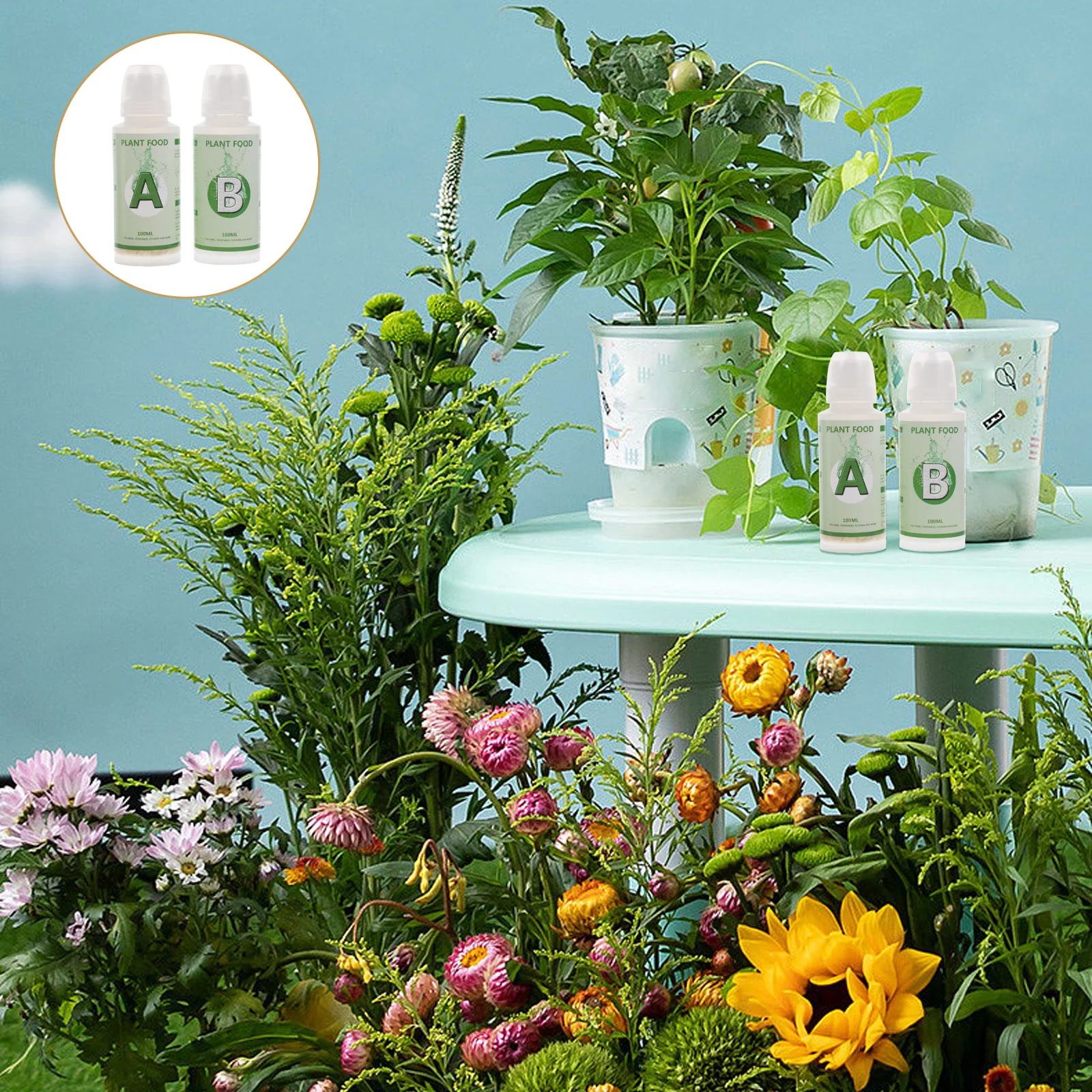 

1 set 1 Set Of Planting Basket Kit With Grow Sponges For Hydroponic System Starter Pots Micro Container Net Pots Garden