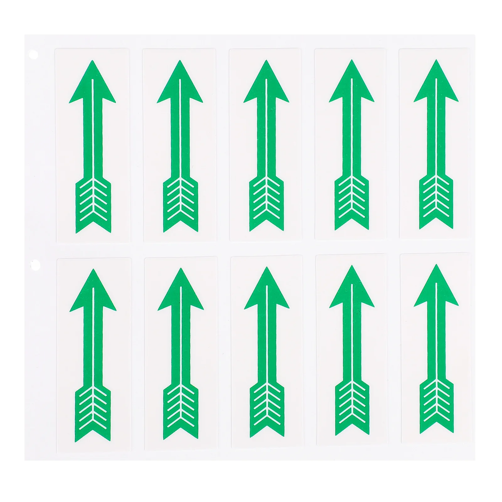 

10 Pcs Pipe Identification Arrow Sticker Warning Decal Stickers Safety Indicating Direction Decals Pp Caution