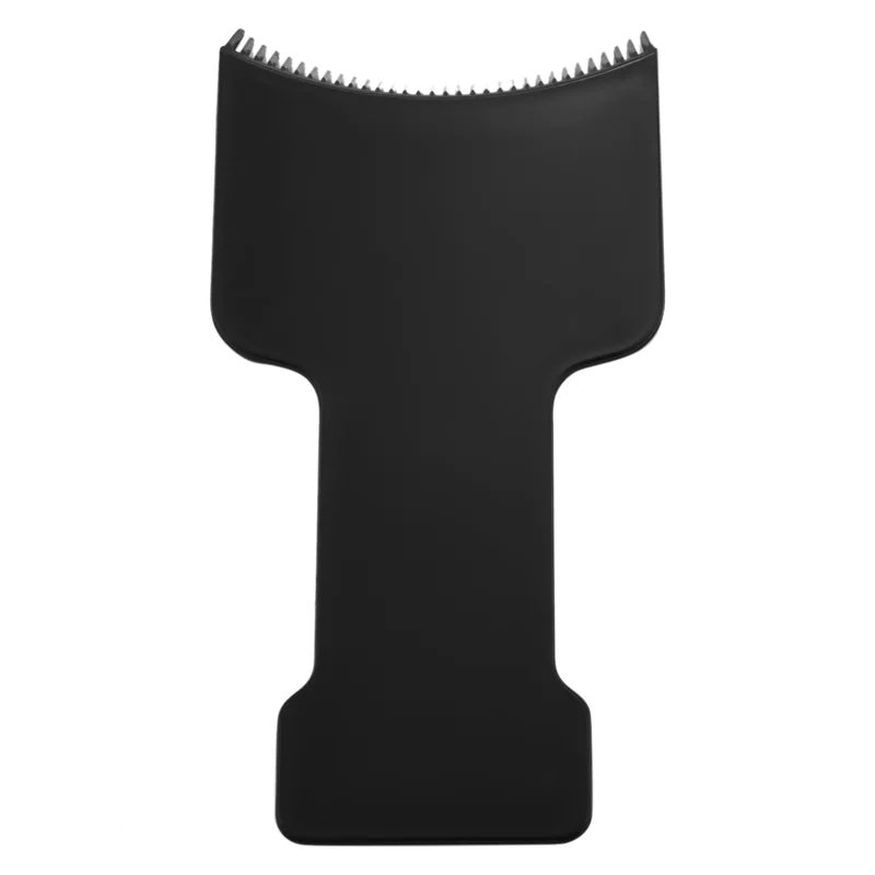 

【HOT-SALE】6Pcs Long Hair Highlighting Sectioning Board Barber Flat Top Paddle Board Comb (Black)