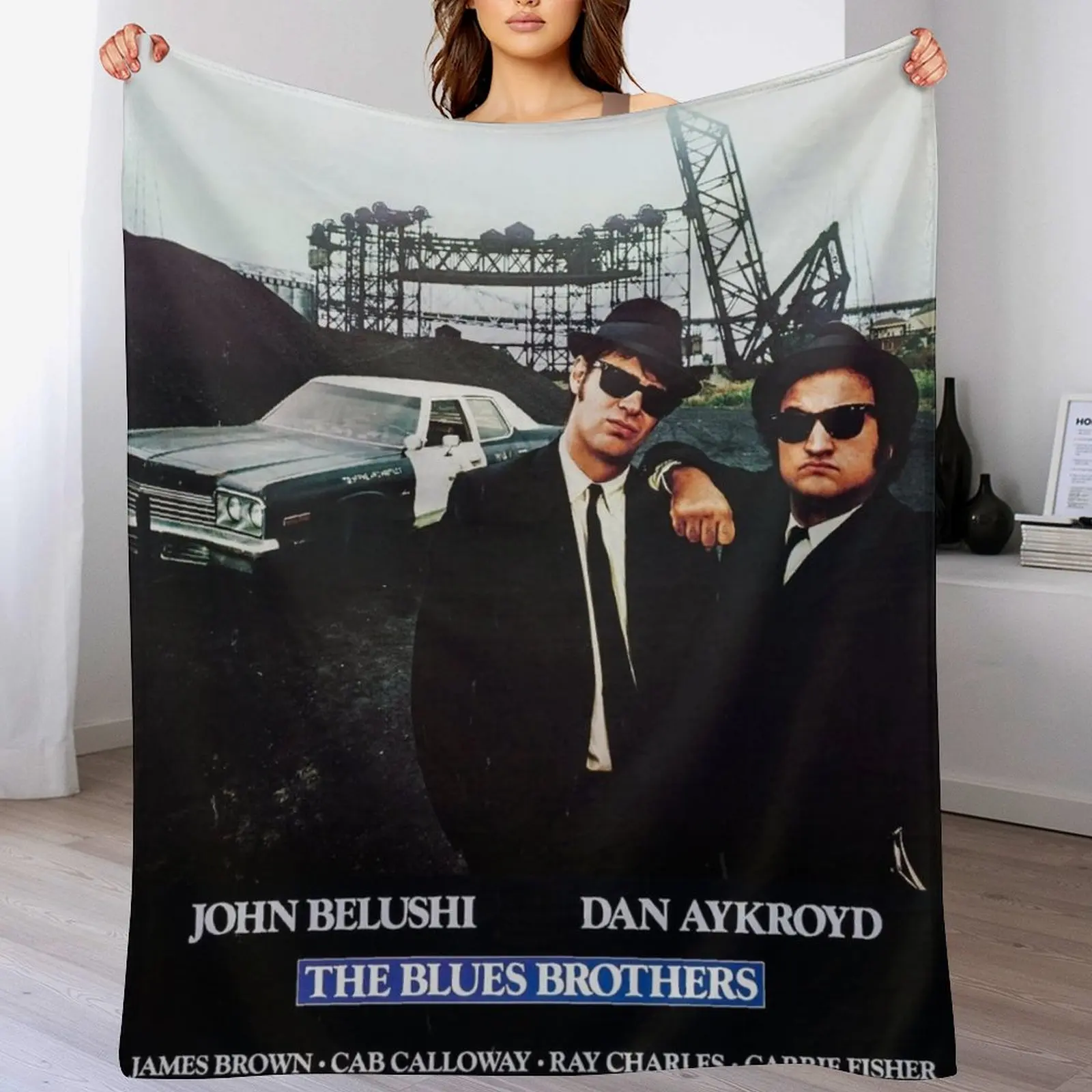 

The Blues Brothers Movie Poster Throw Blanket