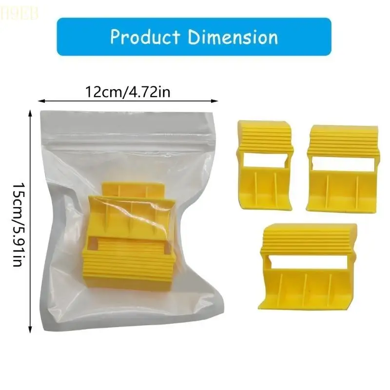 

H9EB 3 Pcs Painter Masking Tape Dispenser Tape Cutting Tool Painter's Tape Applicator