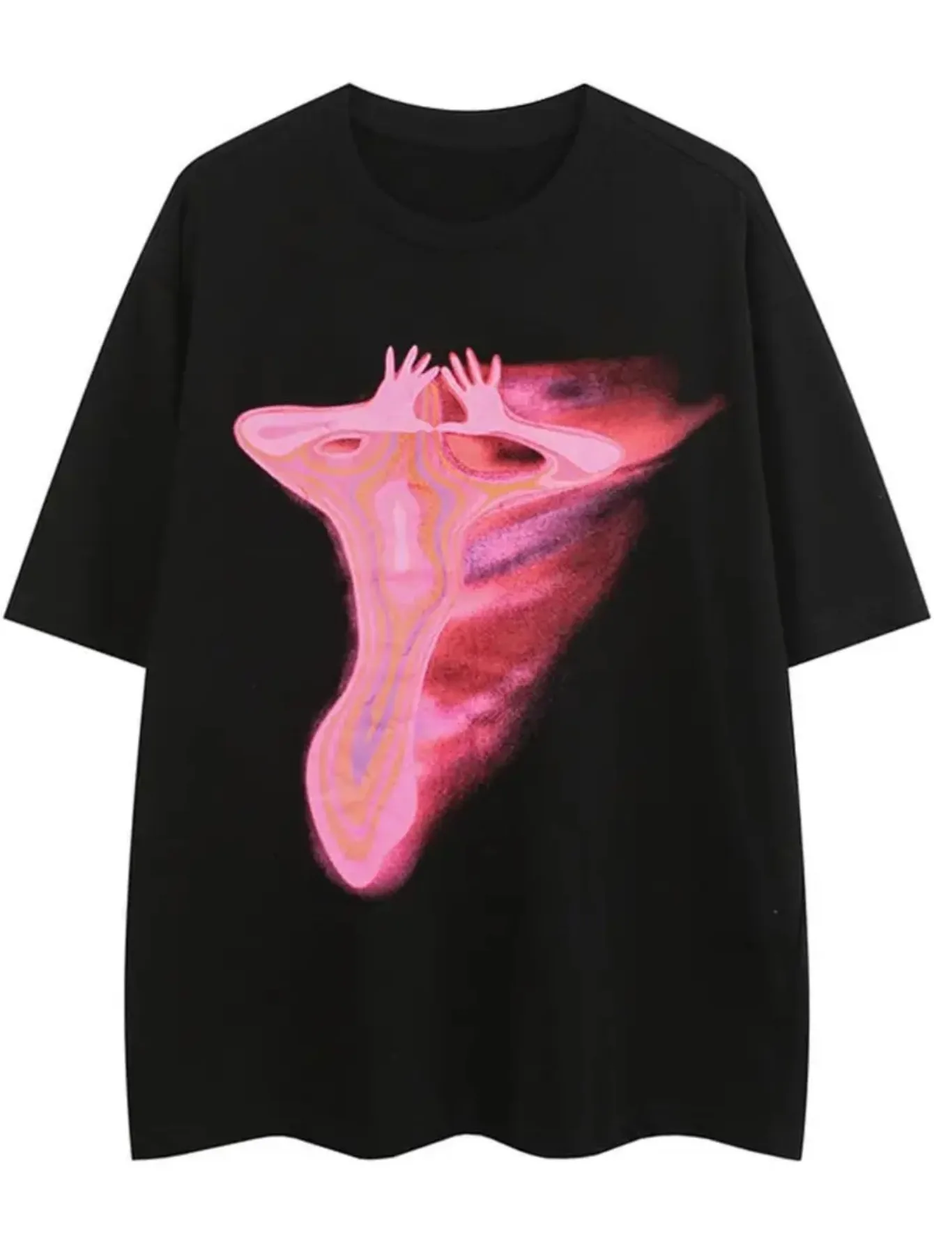 

Magic, Graphic Printing Summer, Autumn and Winter Pure Cotton Men's and Women's T-shirts, Short Sleeves, Luxury Outdoor Sports