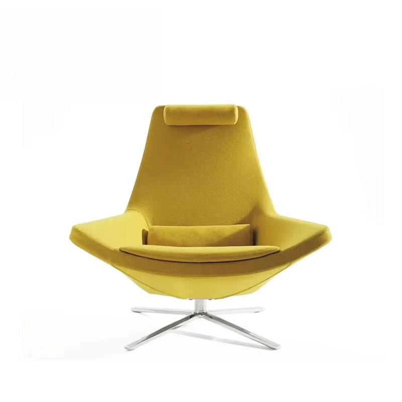 Modern Velvet Rotating Lounge Chairs New Design Tufted Office Reception Furniture for Hotels Living Rooms Swivel Lobby Chair
