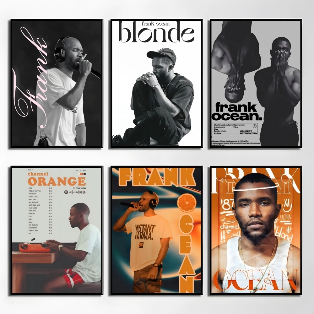 Singer F-Frank Ocean B-Blonde Poster Elegant And Affordable…
