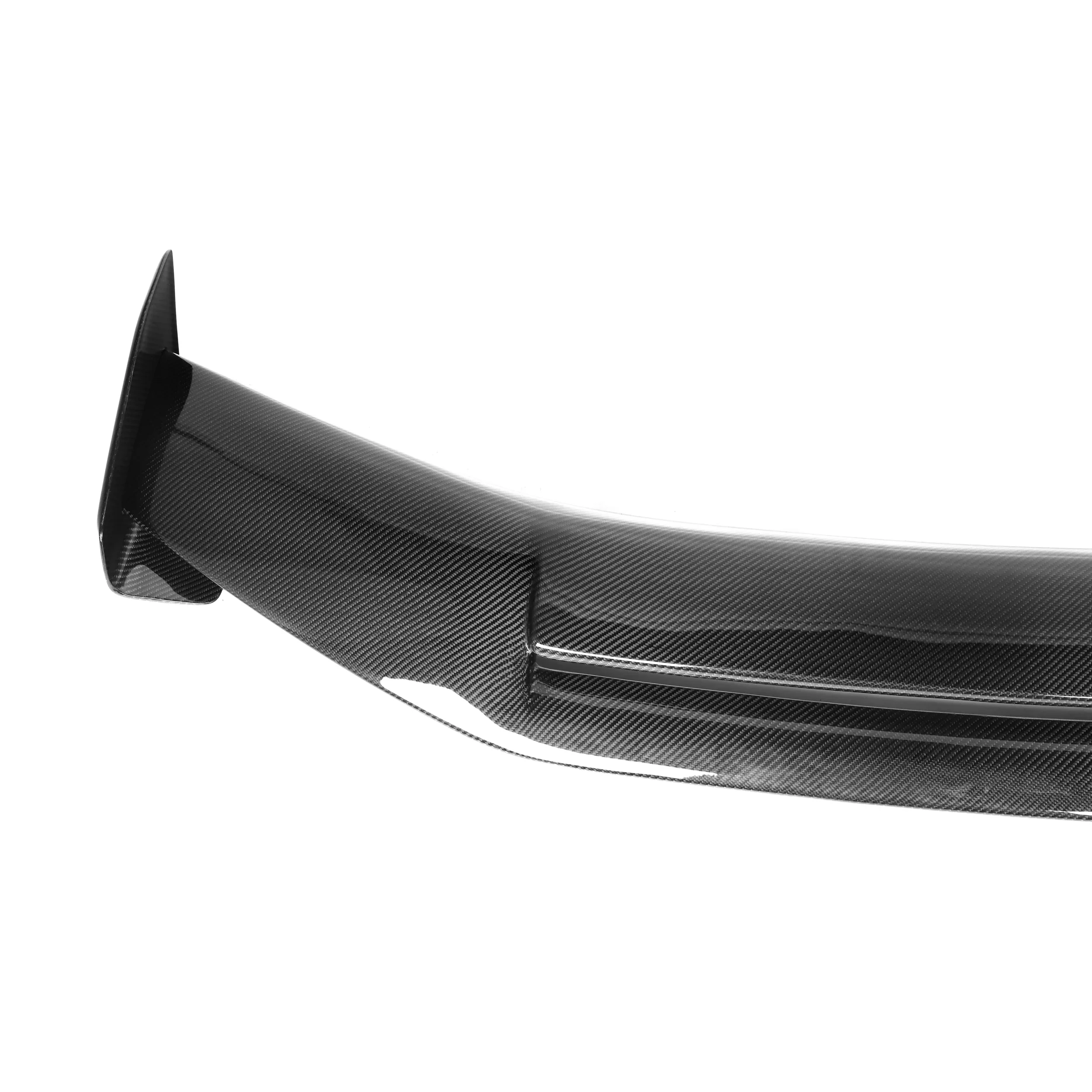 Real Carbon Fiber AO Style Rear Spoiler Wings Ducktail Universal Auto Tail Spoiler for Cars Single Deck 3