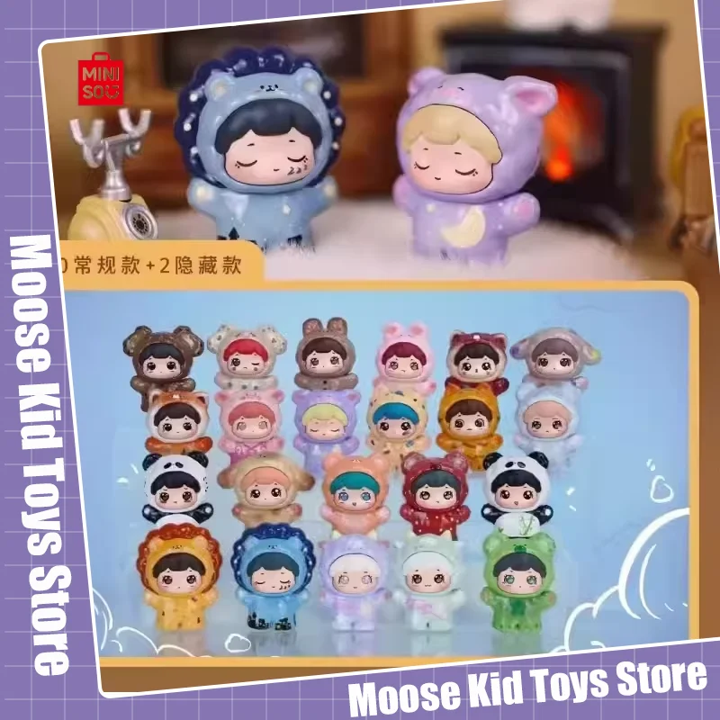 Genuine Baobao'S Pet Store Series Cute Mini Blind Box Toys Anime Figurines Blind Box Room Decor Ornament For Kids Halloween Gift