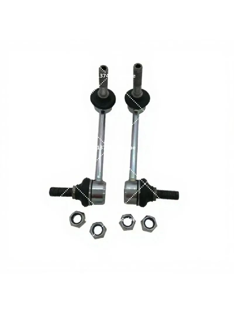 2Pcs Front Sway Bar Stabilizer Link Assembly, Suspension Rod End Repair Replacement Kit for Automobile