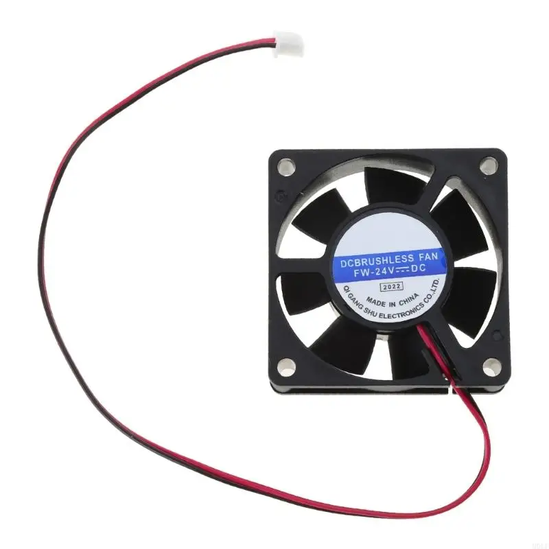 

MOLF 60mm Cooling Fan for DC 24V 2Pin Sleeve Bearing for VORON Tridennt Brushless Coo