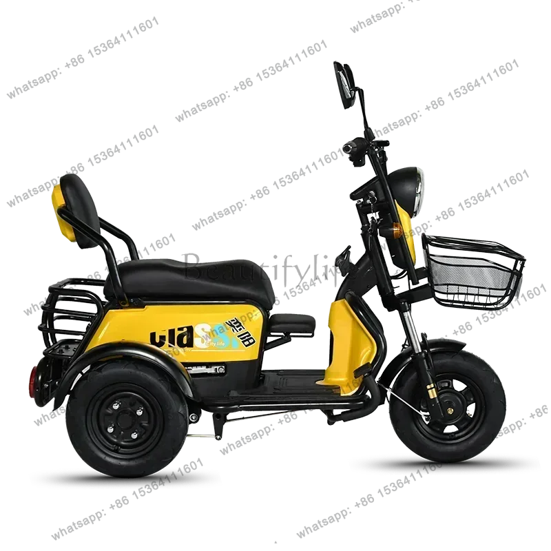 

New Electric Tricycle Adult Home Use Women's Battery Car