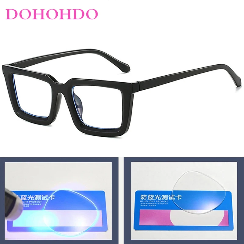 Classic Small Square Frame Optical Glasses Women Men New Trendy Luxury Brand Designer Computer Anti-Blue Light Eyeglasses Lentes