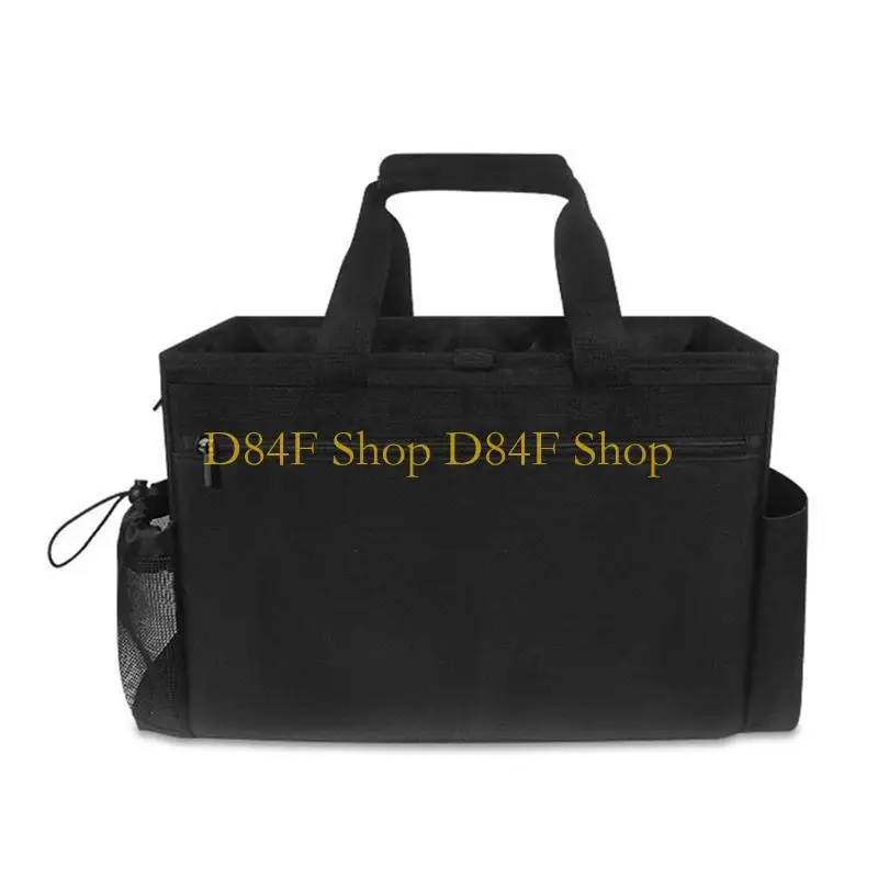 D84F Multipurpose Cleaning Accessories Bag With Adjustable Strap, Suitable For Homekeepers & Professional To Store Essential