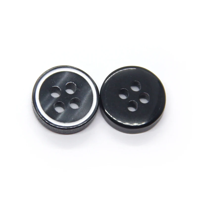 9/10/11mm Flat Color Shirt Decorative Buttons For Clothing Cuff Women Kids Quality Handmade Sewing DIY Accessories Wholesale