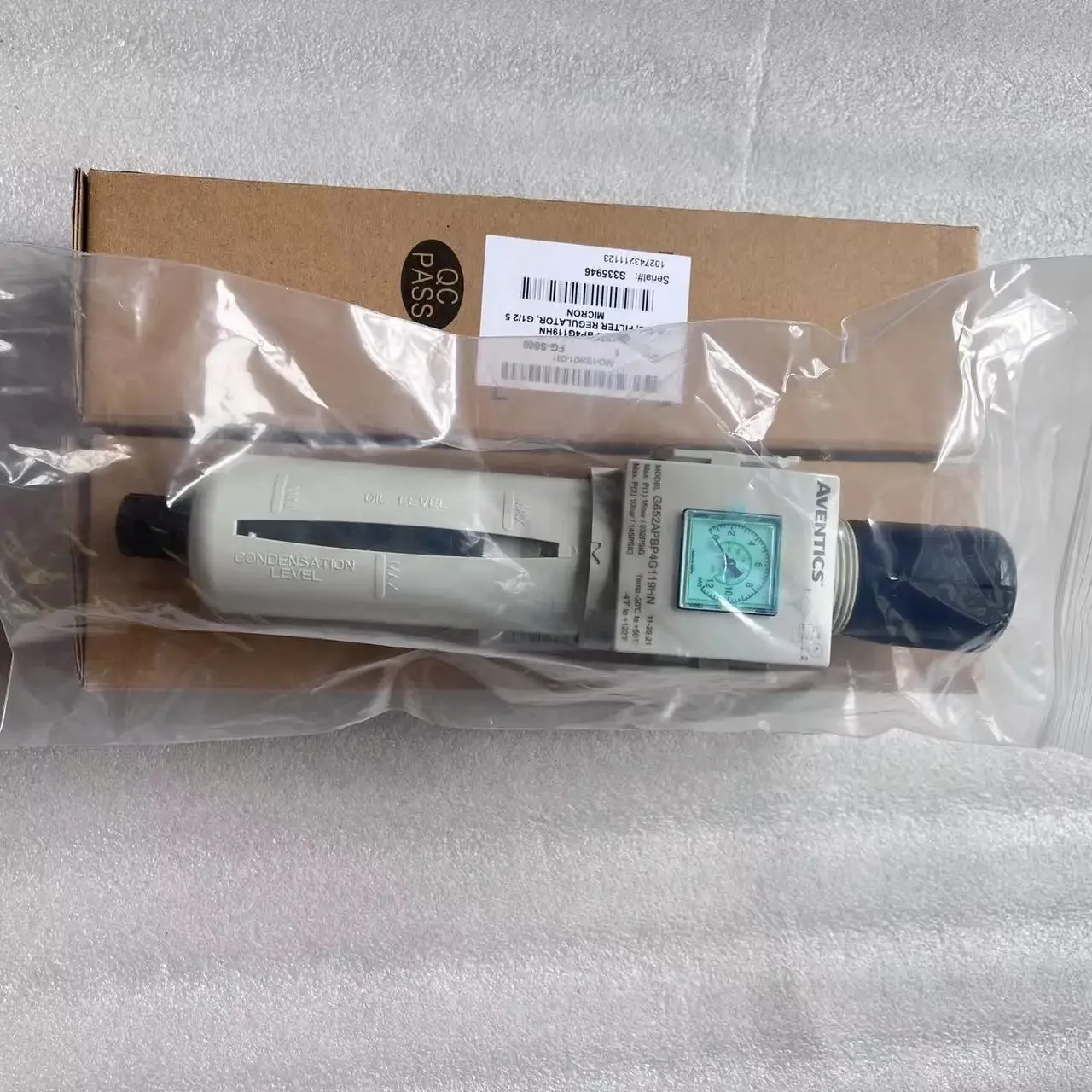 ASCO G652APBP4G119HN 감압 밸브 P22BG04G 필터 감압 밸브