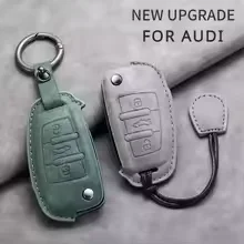Чехол-накладка для автомобильного ключа Audi A1 A3 A4 8P 8L 8V A5 B6 B7 A6 A6L A7 C5 C6 Q2 Q3 Q5 Q7 4F S3 S4 S6 RS3 TT TTS R8