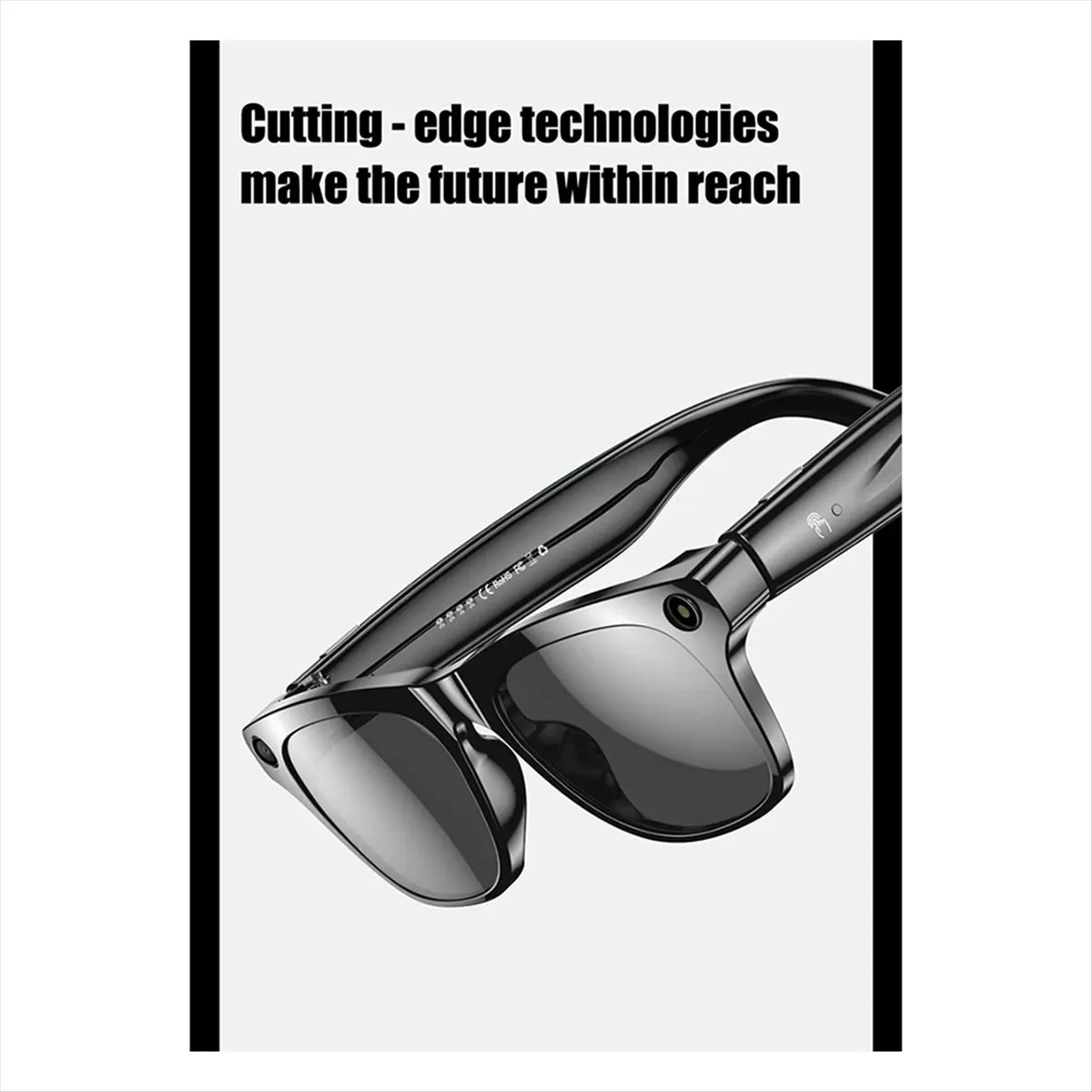 

lucky 4K HD AI Smart Glasses Photochromic Glasses Video Recording Bluetooth Call Glasses Music Player Translate Glasses