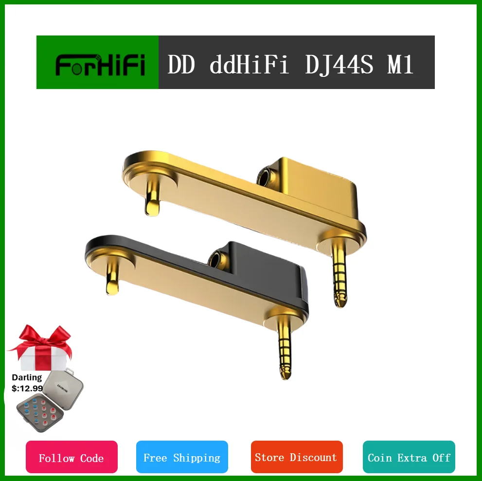 

DD ddHiFi DJ44S M1 Ground Pin Adatper, Designed Exclusively for SONY’s NW-WM1A and NW-WM1Z Premium Music Players