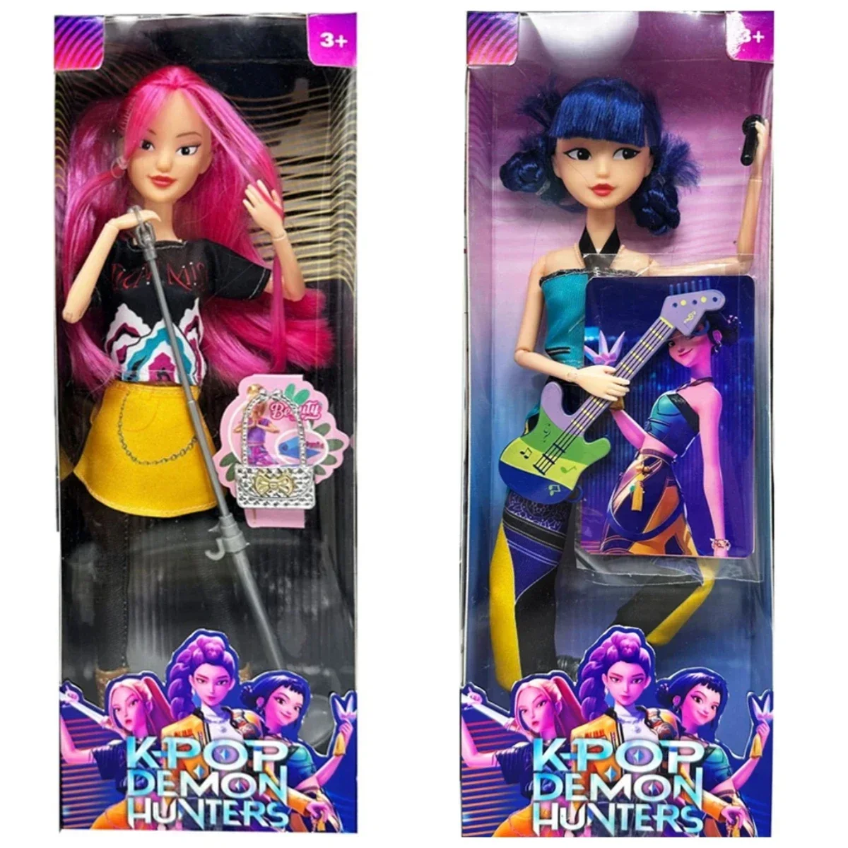 Nuovo Anime Kpop Demon Hunters Doll Figurina in vinile PVC Toy Doll 11 articolazioni sono mobili